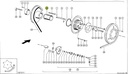 Bucsa variator  CLAAS 629841