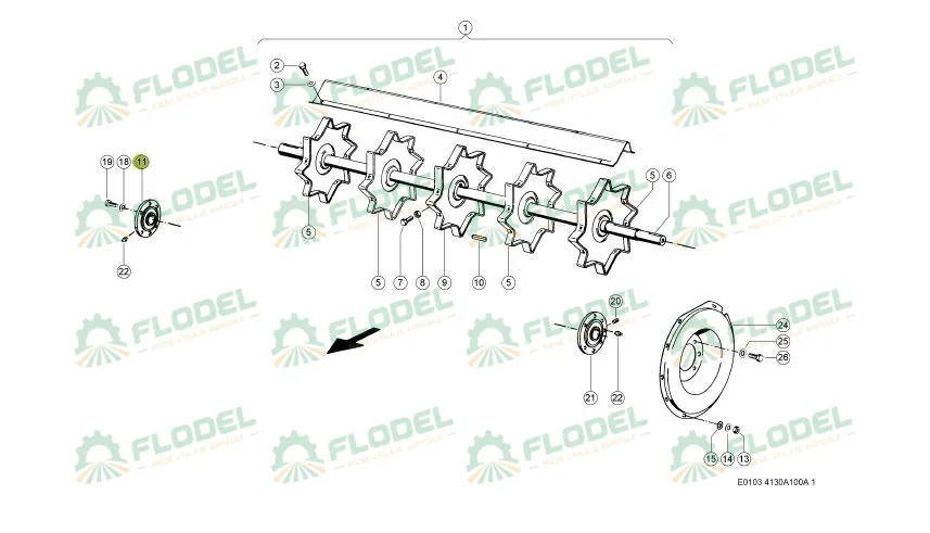Lagar cu rulment CLAAS 544149 [PREMIUM]