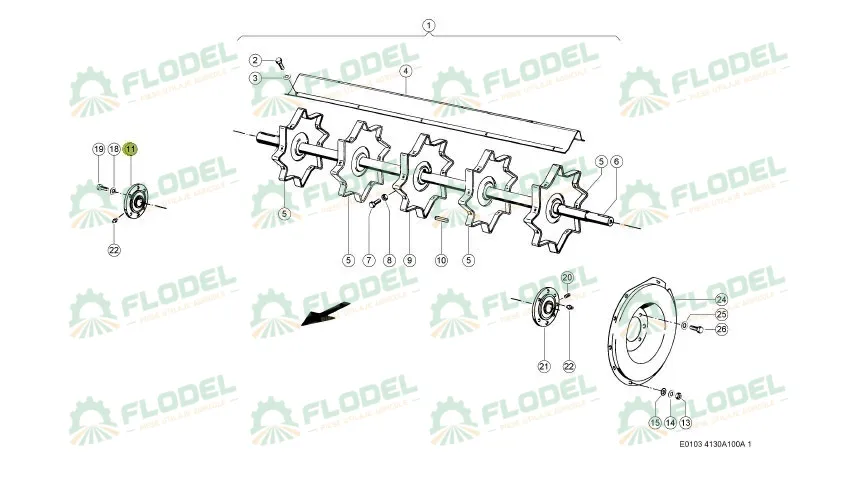 Lagar postbatator CLAAS 544149 [STANDARD] 