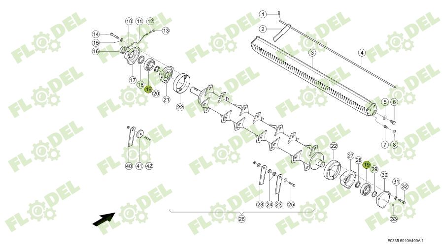 Rulment tocator CLAAS 215944 FAG