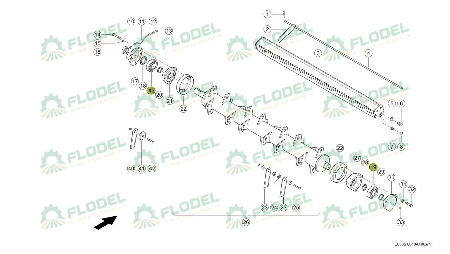 Rulment tocator CLAAS 215944 FAG