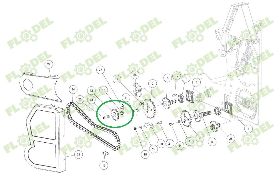 Pinion CAPELLO 01.0439.00 Z14