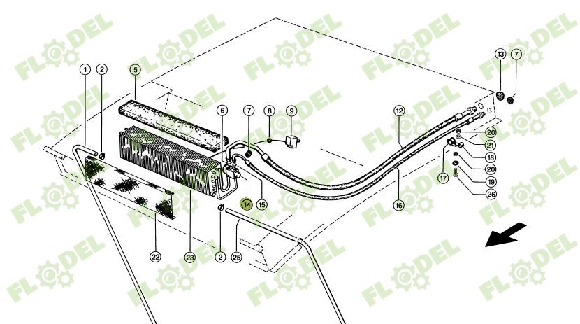 Ventil expansiune clima CLAAS 625864