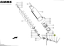 Ax grup descarcare combina CLAAS 605729