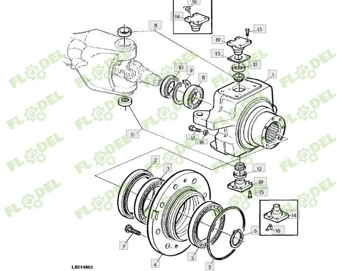 Pivot JOHN DEERE L110347