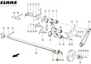 Lagar cu rulment CLAAS 603144 [PREMIUM]