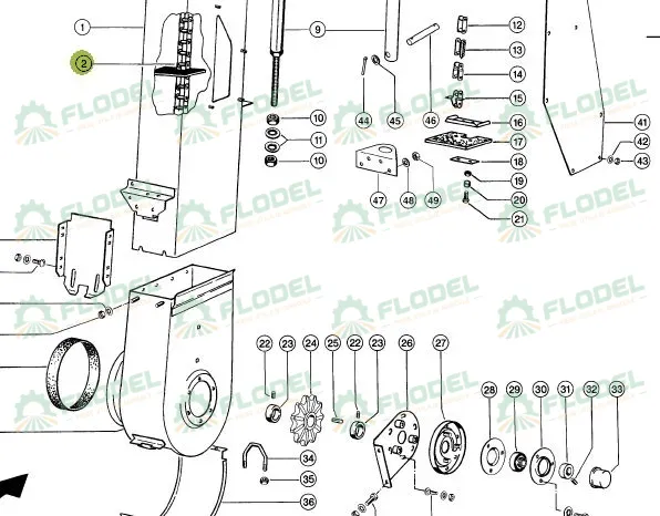 Lant elevator boabe combina agricola CLAAS LEXION 735916