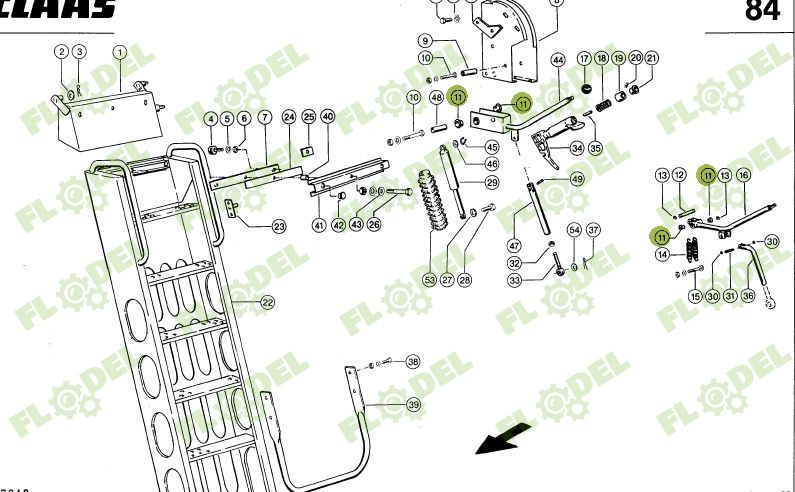 Bucsa teflon combina agricola CLAAS  15x18x15mm