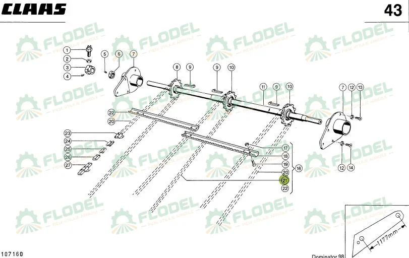 Lant transportor central DONGHUA