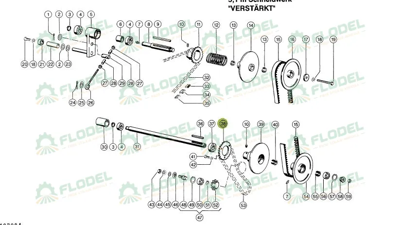 Pinion CLAAS - Z24 67,5x128mm 670203