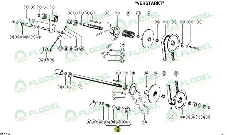 Pinion intinzator complet Z15 673329