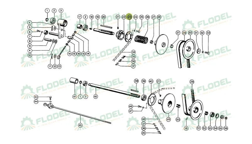 Pinion CLAAS - Z22 670219