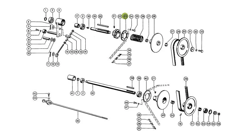 Pinion CLAAS - Z22 670219