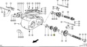 Pinion cutie de viteze CLAAS LEXION TUCANO Z38 Z26 669747