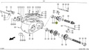 Pinion dublu cutie de viteze CLAAS Z21 Z33 669746