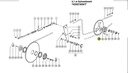 Pinion dublu combina agricola CLAAS 673327