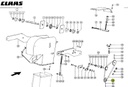 Pinion elevator boabe combina agricola CLAAS 23Z 639595