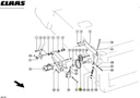 Pinion angrenaj gura alimentare combina CLAAS Z50 683056