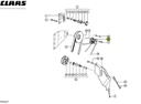 Pinion Dublu combina CLAAS 673330