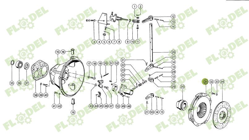Placa presiune ambreiaj combina CLAAS 609426 LUK