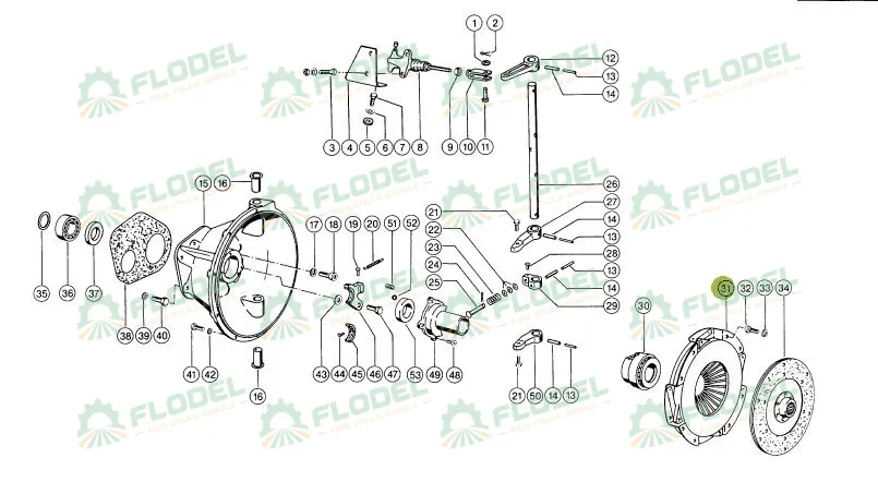 Placa presiune ambreiaj combina CLAAS 609426 LUK