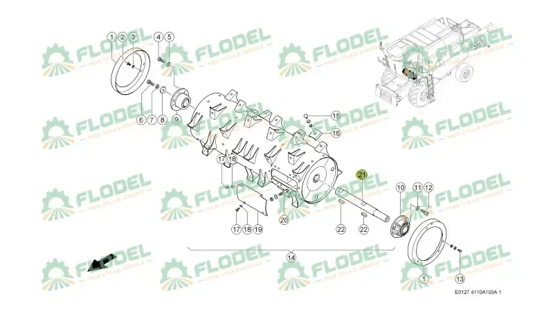 [FLO11486] Ax accelerator CLAAS 0005547520 Original CLAAS.webp