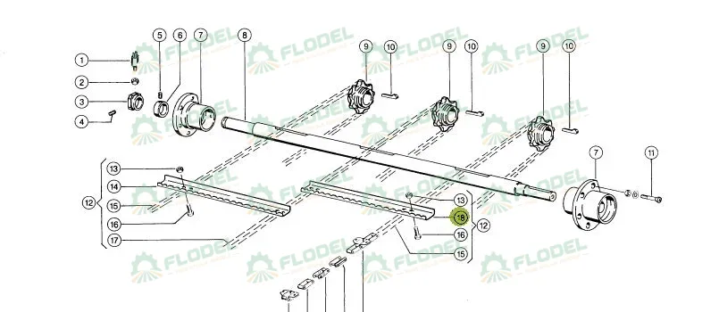 Raclet universal combina CLAAS 650864