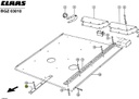 Ghidaj lant combina agricola CLAAS 444x51x8mm 630570