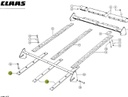 Sina alunecare combina CLAAS  60x7x720/735mm 603612