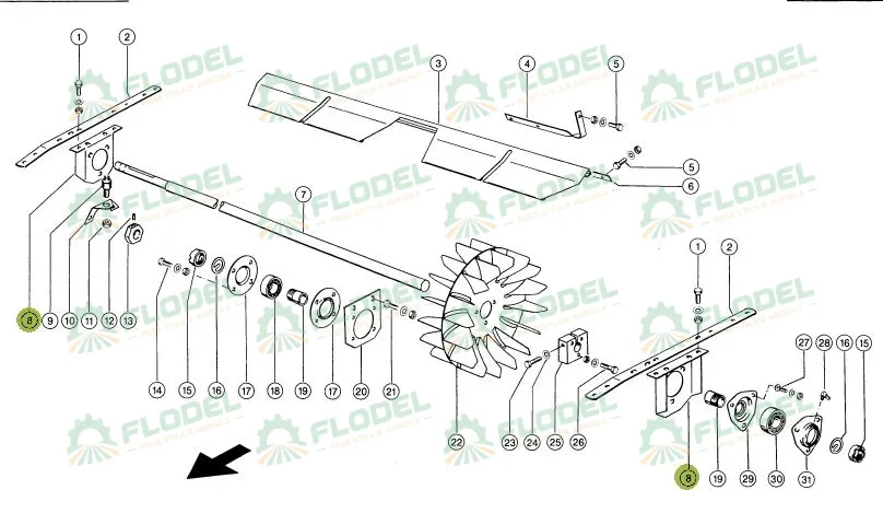Lagar rulment combina CLAAS LEXION 735749