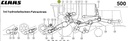 Curea combina CLAAS 661092 Gates