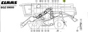 Curea combina CLAAS LEXION 667683 Gates