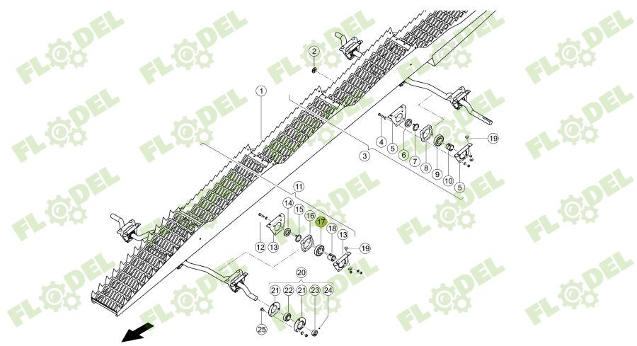 Rulment original CLAAS 0002378331