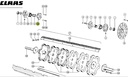 Flansa rulment batator combina CLAAS  629484