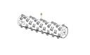Suport placuta accelerator combina CLAAS 617631