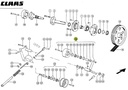 Intinzator curele combina CLAAS 644467