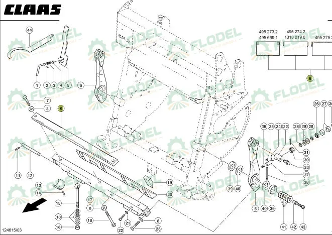 Contracutit porumb CLAAS JAGUAR 495274