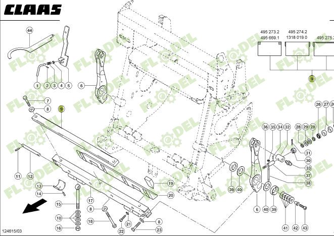 Contracutit porumb CLAAS JAGUAR 495274
