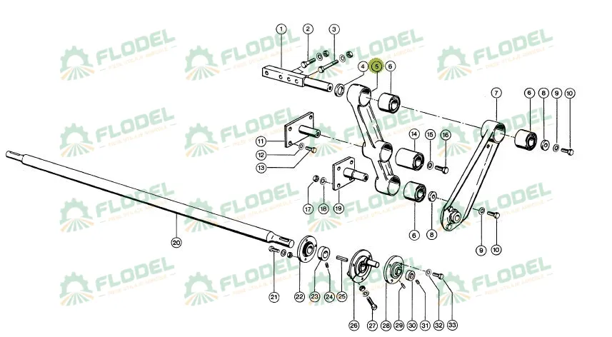 Balansier casa sitelor CLAAS 647438