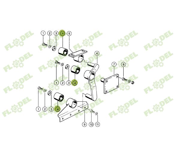 Bucsa silentbloc CORTECO 647429