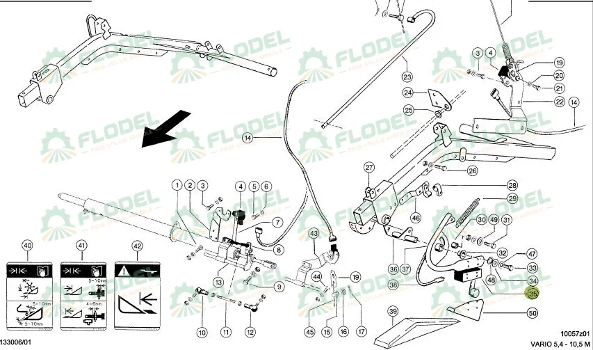 Senzor autocontur Header CLAAS OR 753151