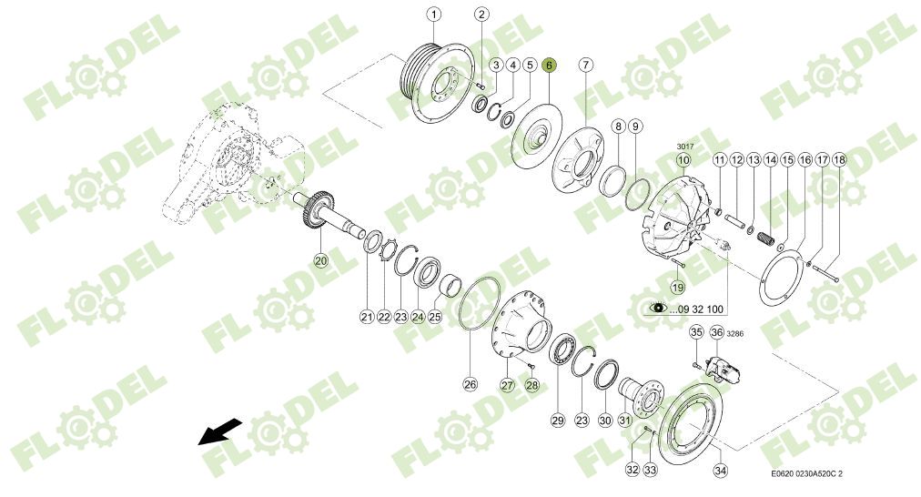 Disc ambreiaj CLAAS JAGUAR 077474
