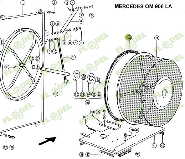 Perie etansare radiator combina CLAAS 668065