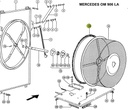 Perie etansare radiator combina CLAAS 668065