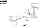 Fulie intinzator combina CLAAS 570919