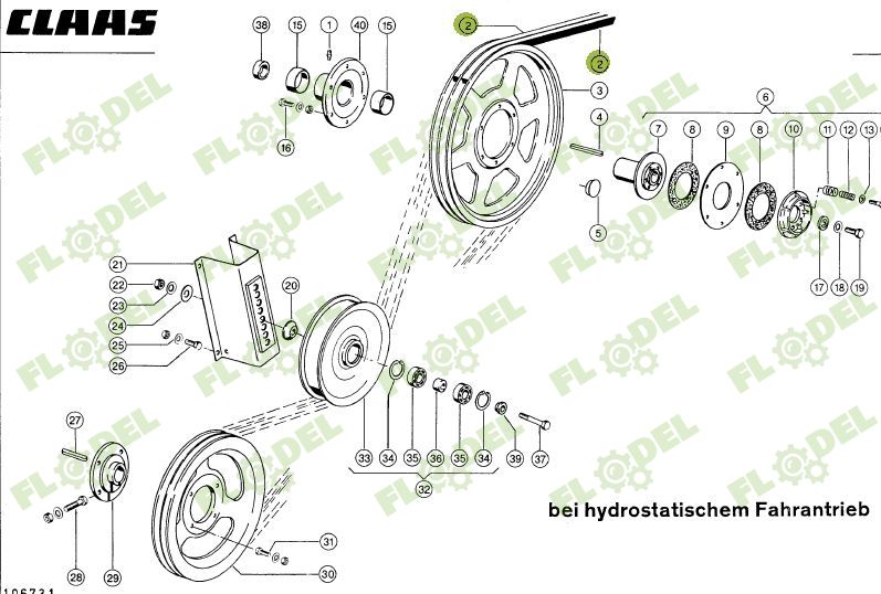 Curea GATES 644419