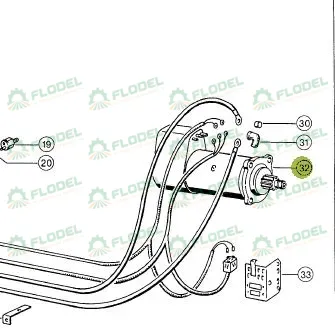 Electromotor combina CLAAS