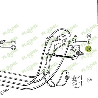 Electromotor combina CLAAS