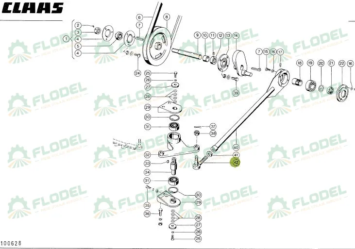 Capat bara combina CLAAS DOMINATOR 670098
