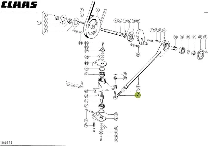 Capat bara combina CLAAS DOMINATOR 670098